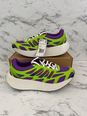 adidas Adizero Aruku Running Athletic Shoes Purple Green JP5566 Women’s Size 8